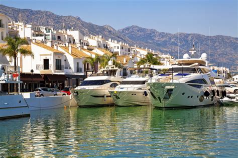 the marina of puerto banus